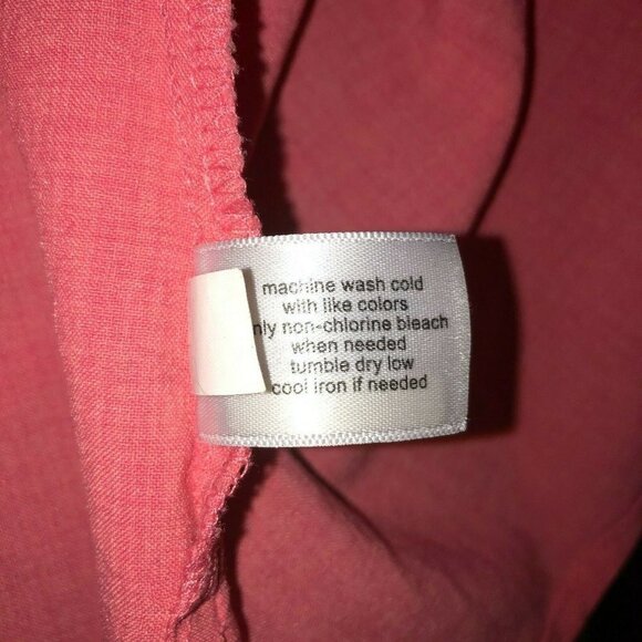 Lane Bryant Pink Sleeveless Layered Tank Blouse - Picture 9 of 9